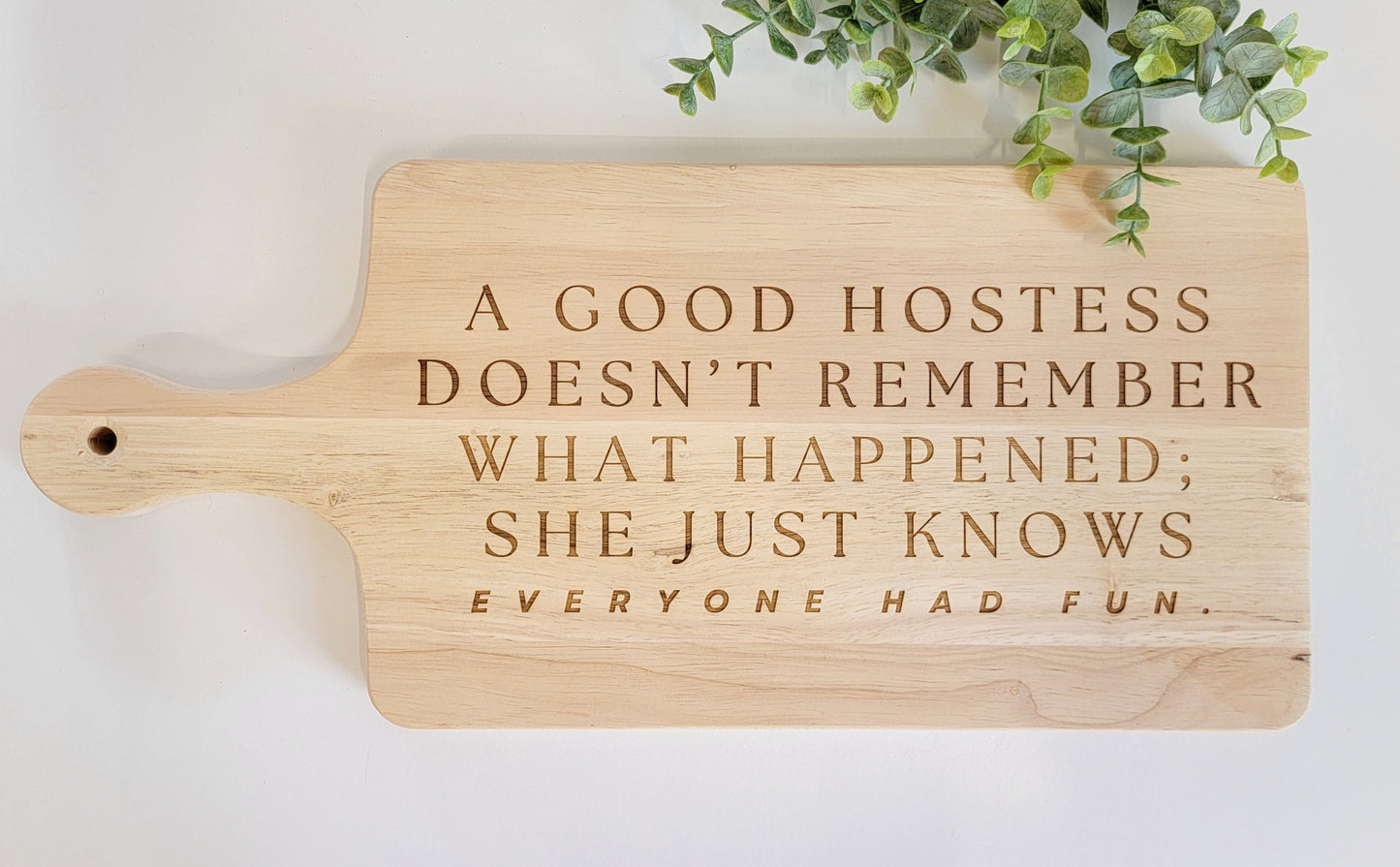 A Good Hostess Board