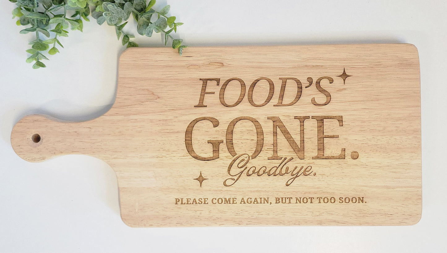 Charcuterie Board- "Foods Gone"