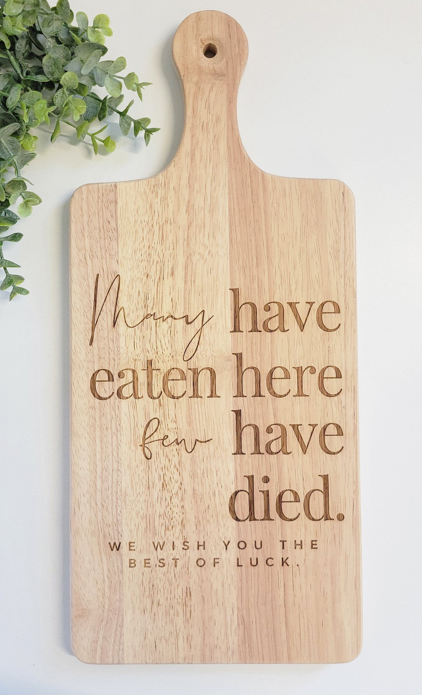 Charcuterie Board- "Many Have Eaten Here"