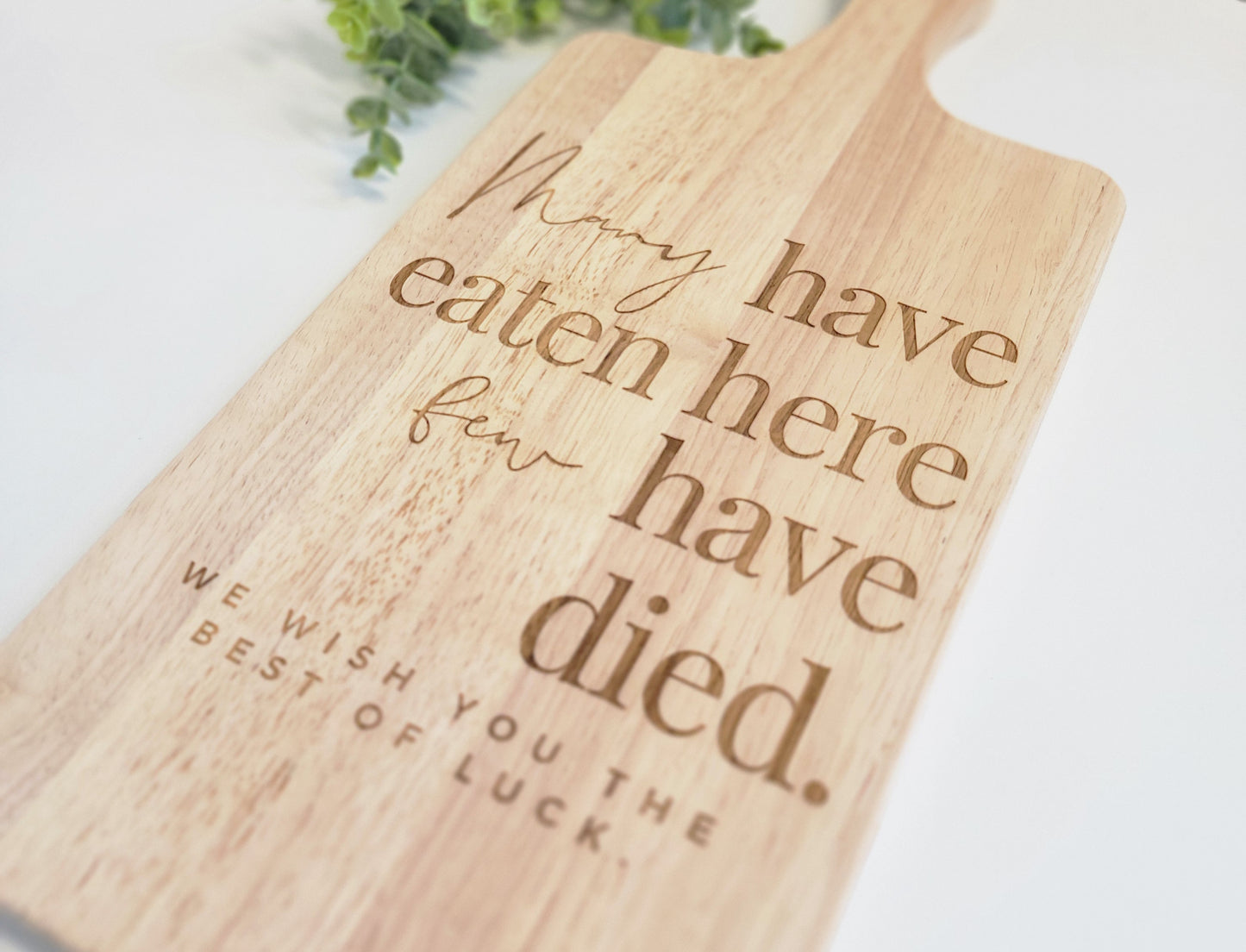 Charcuterie Board- "Many Have Eaten Here"