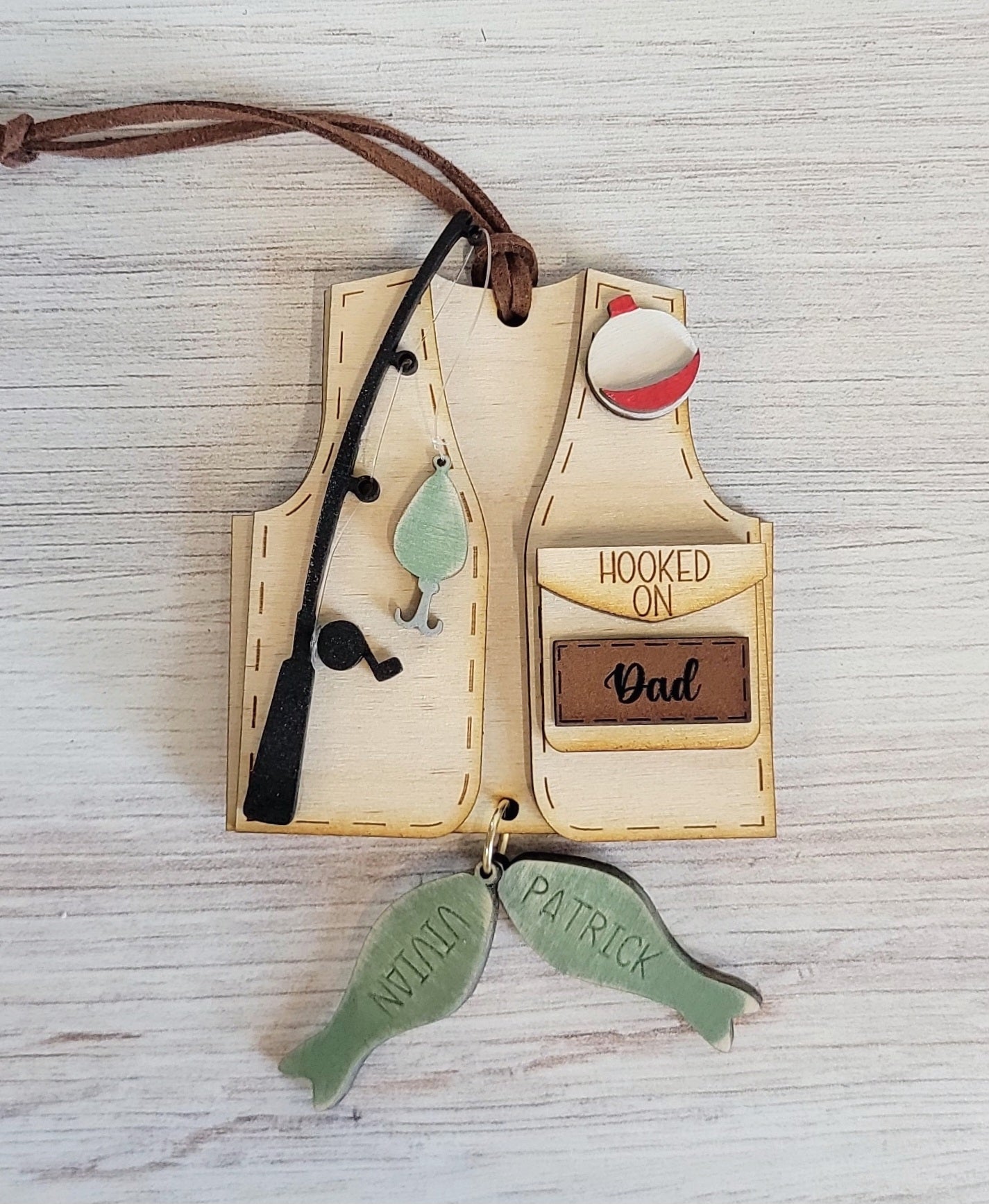 "Hooked On You" Ornament