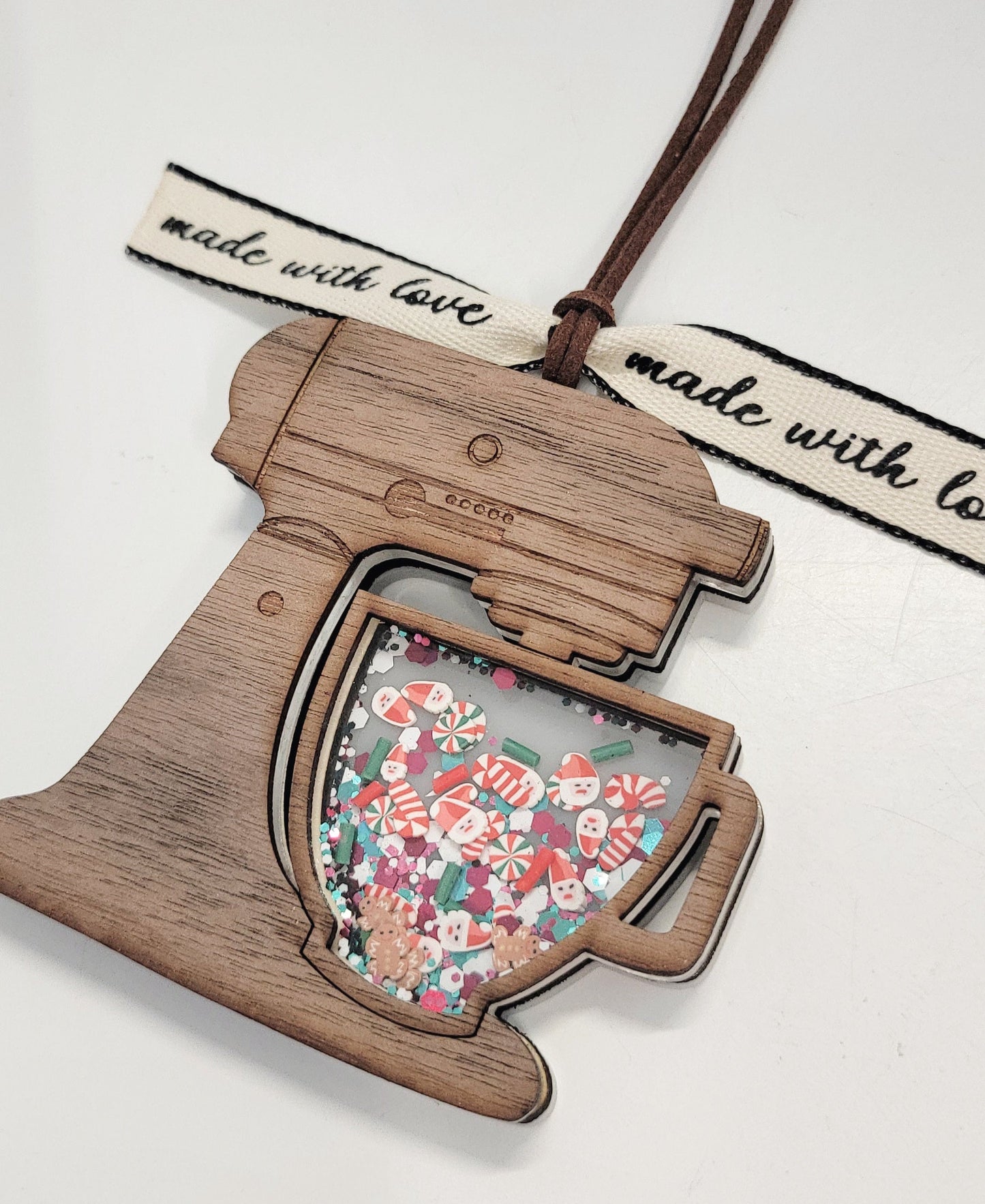 "Baking Spirits Bright" Shaker Ornament
