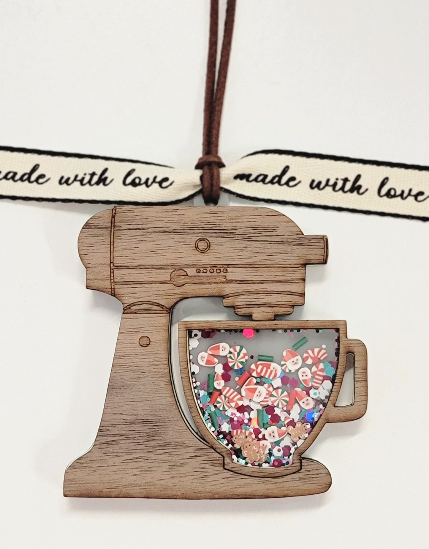 "Baking Spirits Bright" Shaker Ornament
