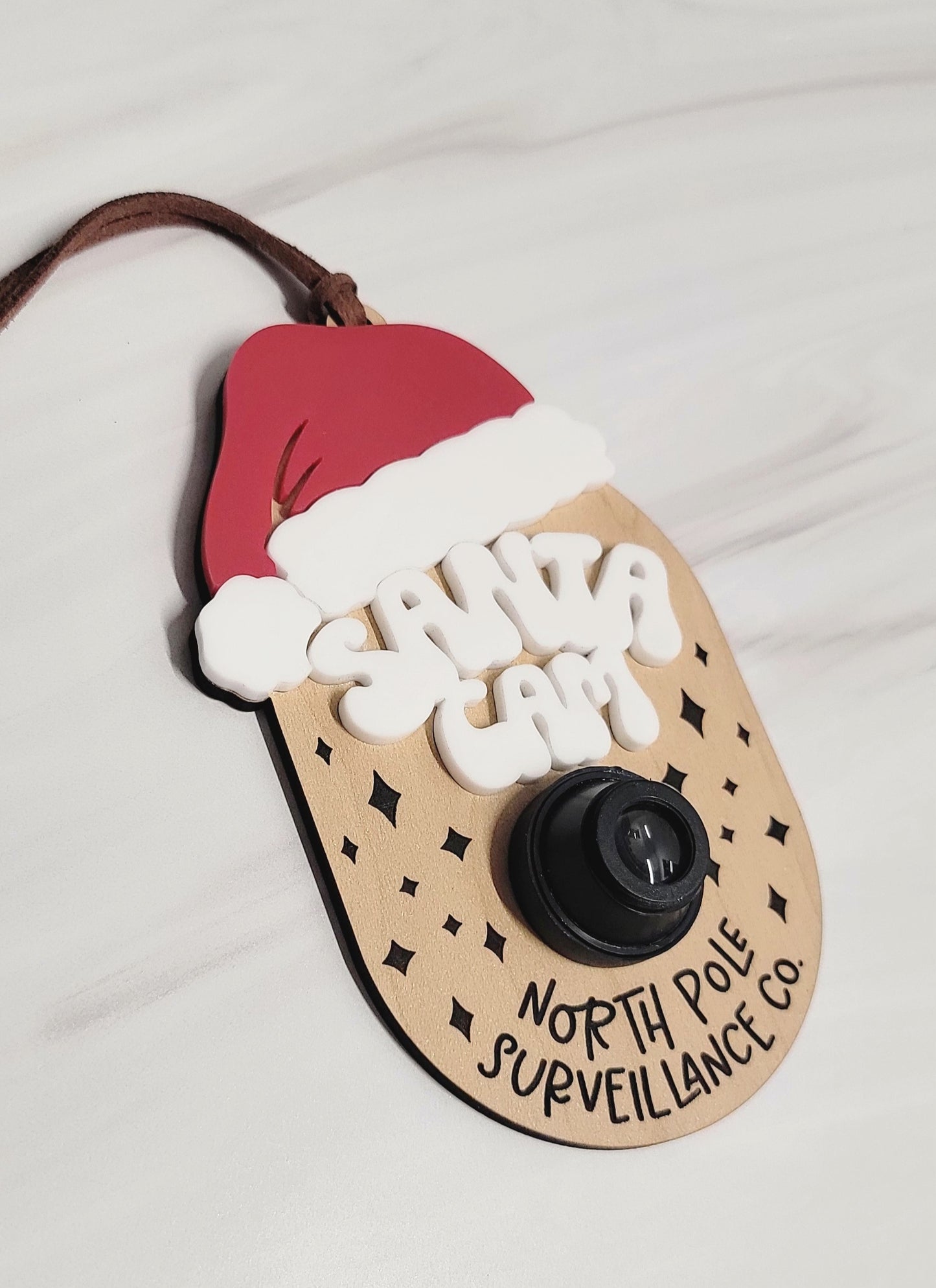 "Santa Cam" Ornament
