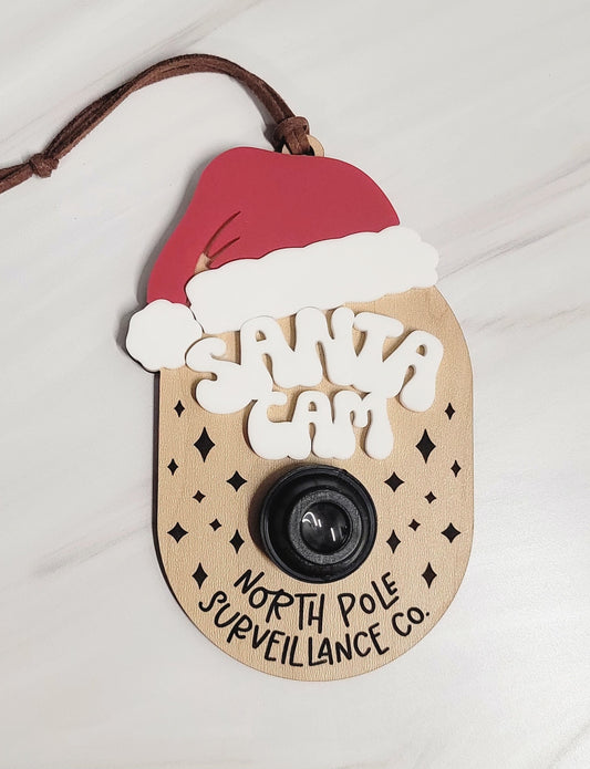 "Santa Cam" Ornament