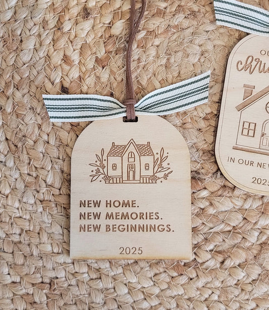 "Our New Home" Ornament