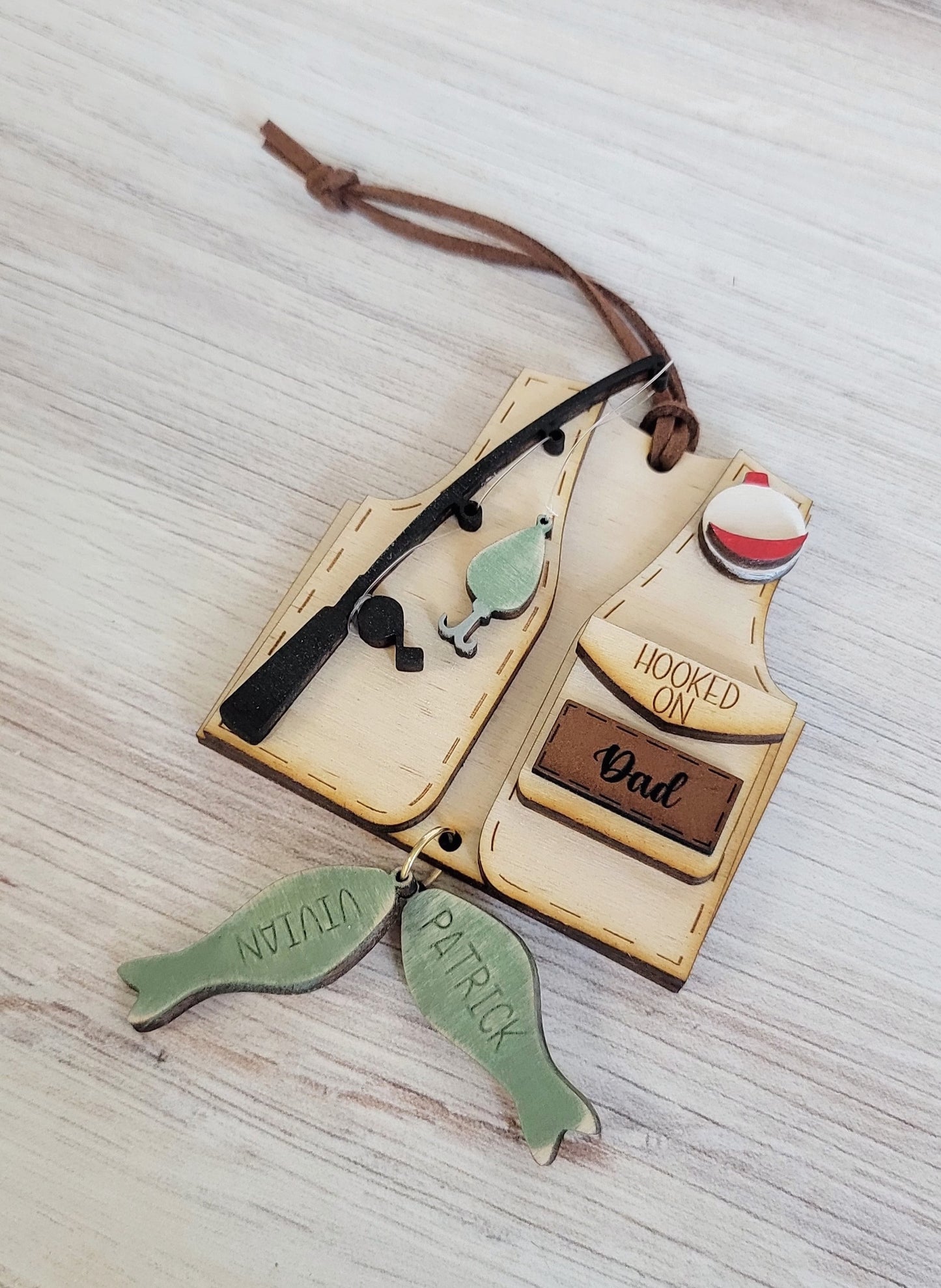 "Hooked On You" Ornament