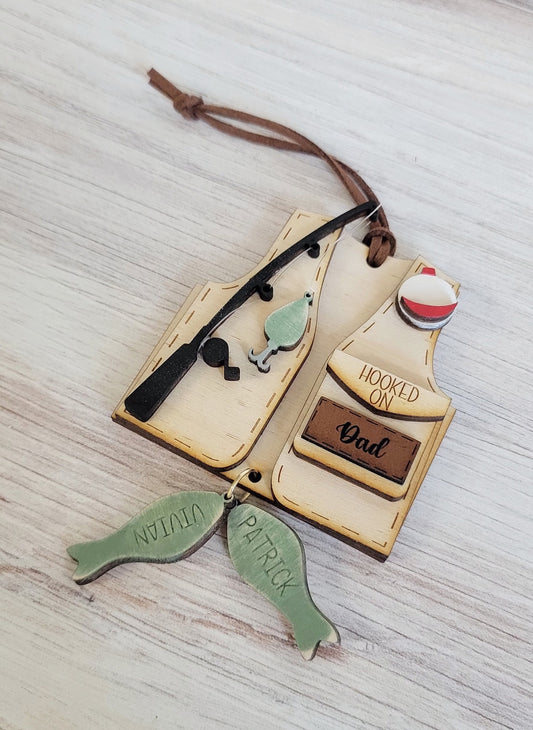 "Hooked On You" Ornament