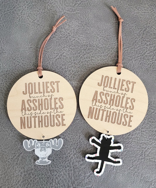 "Jolliest Bunch" Ornament