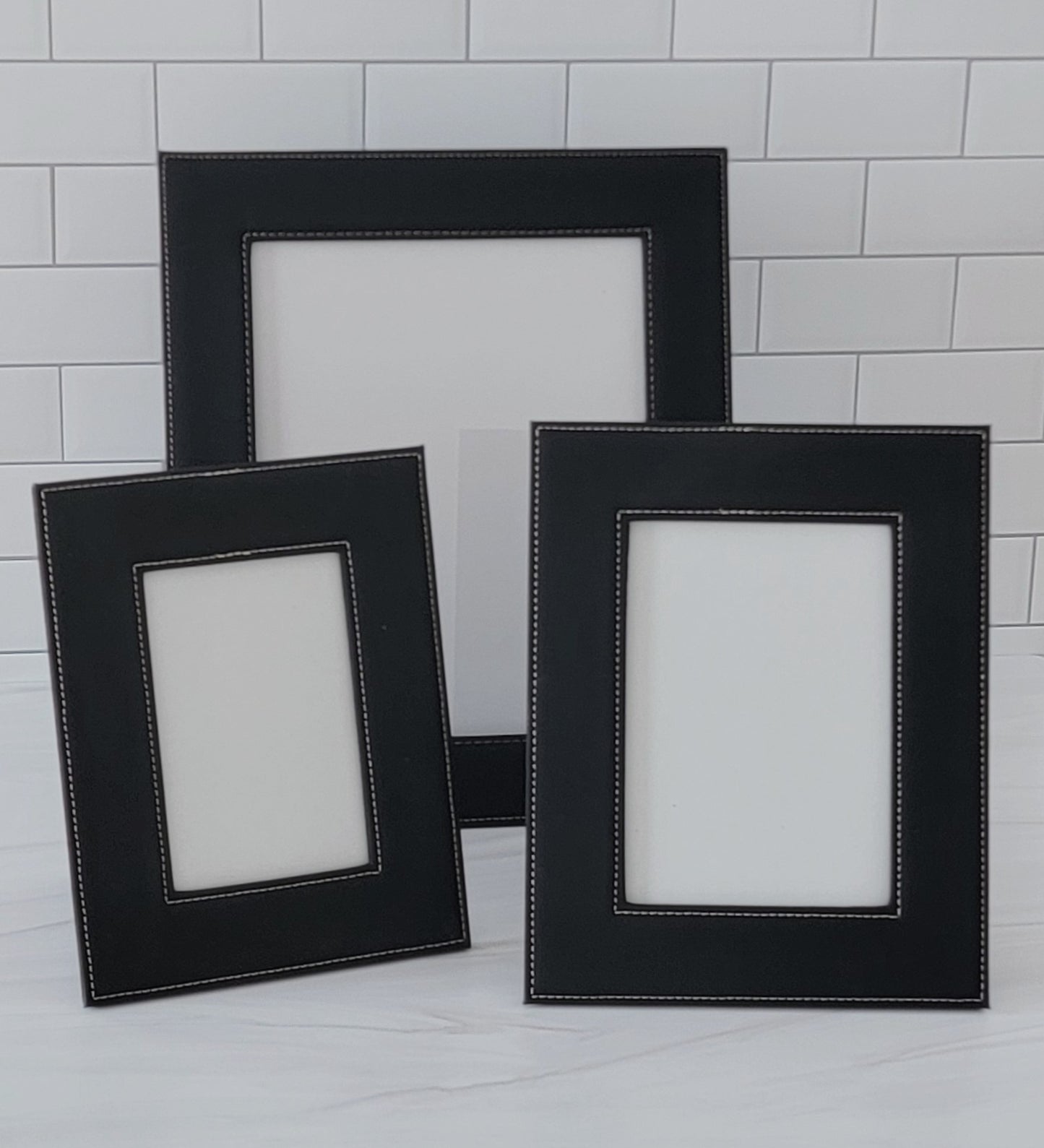 Nonotuck Knights Leatherette Photo Frame