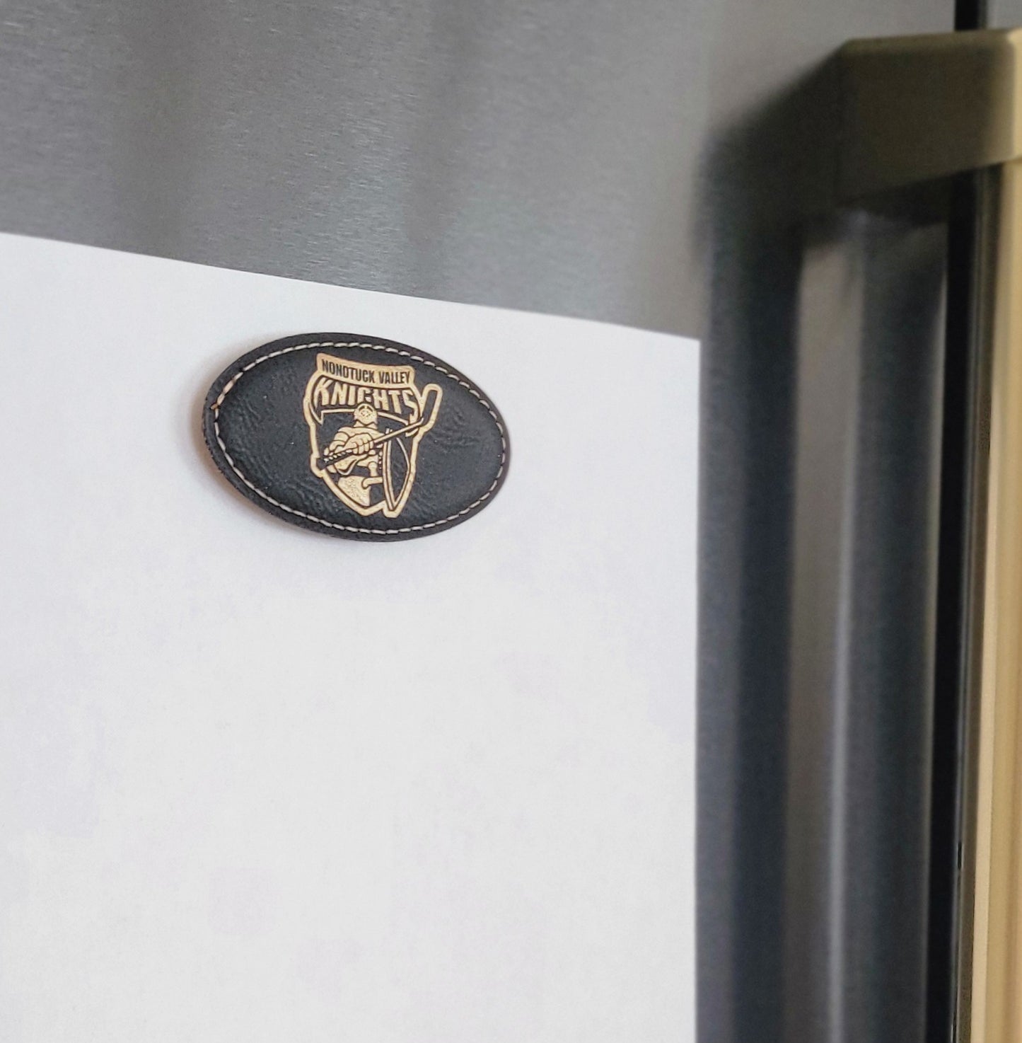 Nonotuck Knights Leatherette Magnet