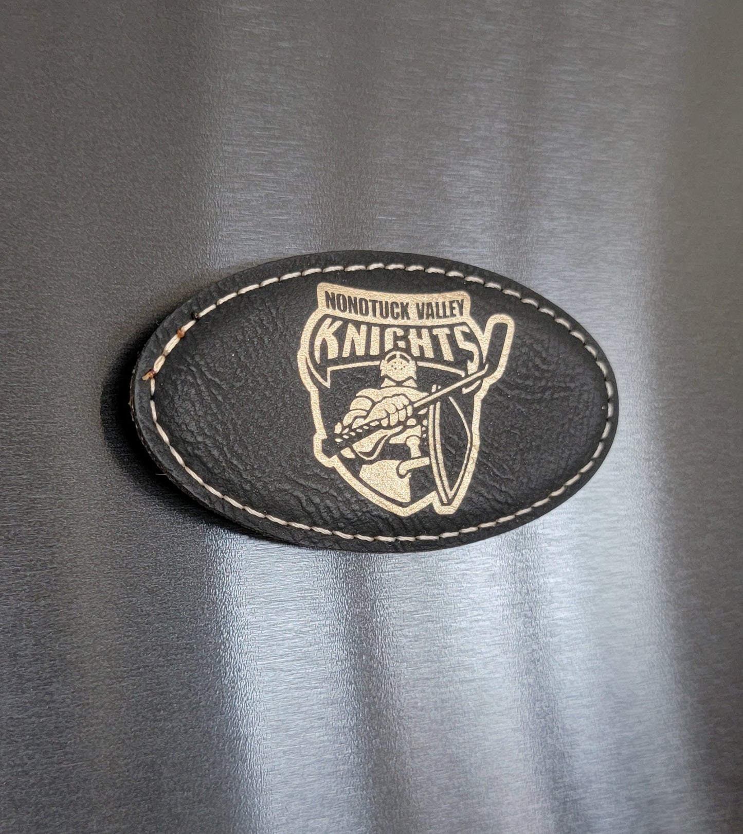 Nonotuck Knights Leatherette Magnet