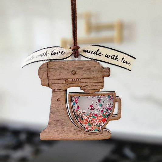 "Baking Spirits Bright" Shaker Ornament